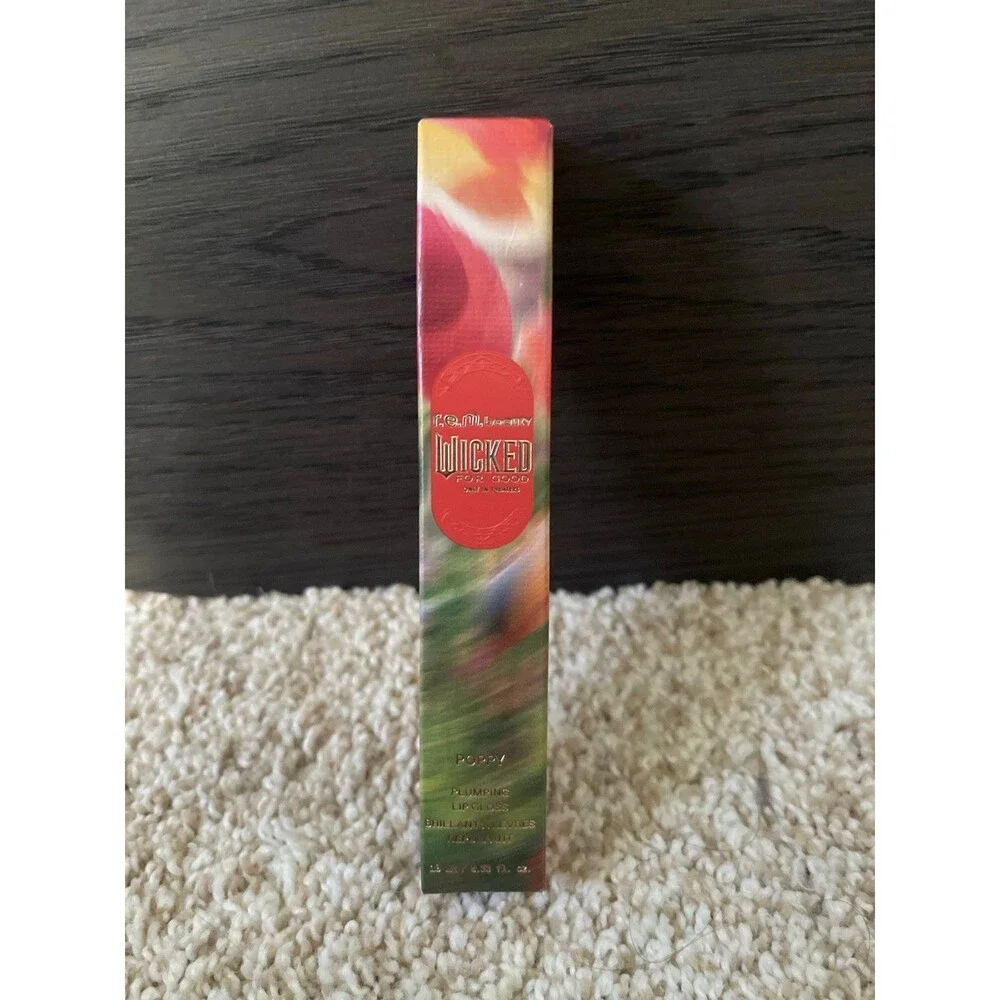 r.e.m. beauty x Wicked: For Good Poppy Plumping Lip Gloss Poppy Punch BNIB